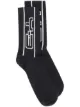 Image 1 of Y-3 intarsia-knit ankle socks