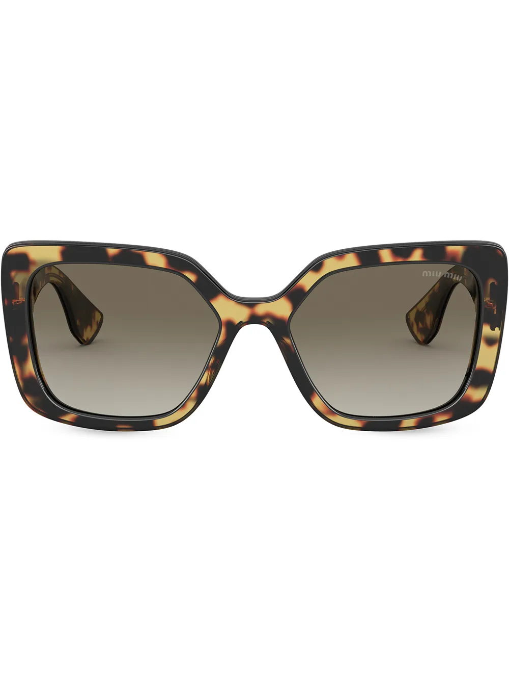 lunettes de soleil à monture carrée