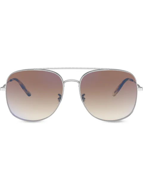 Oliver Peoples Taron pilot-frame sunglasses