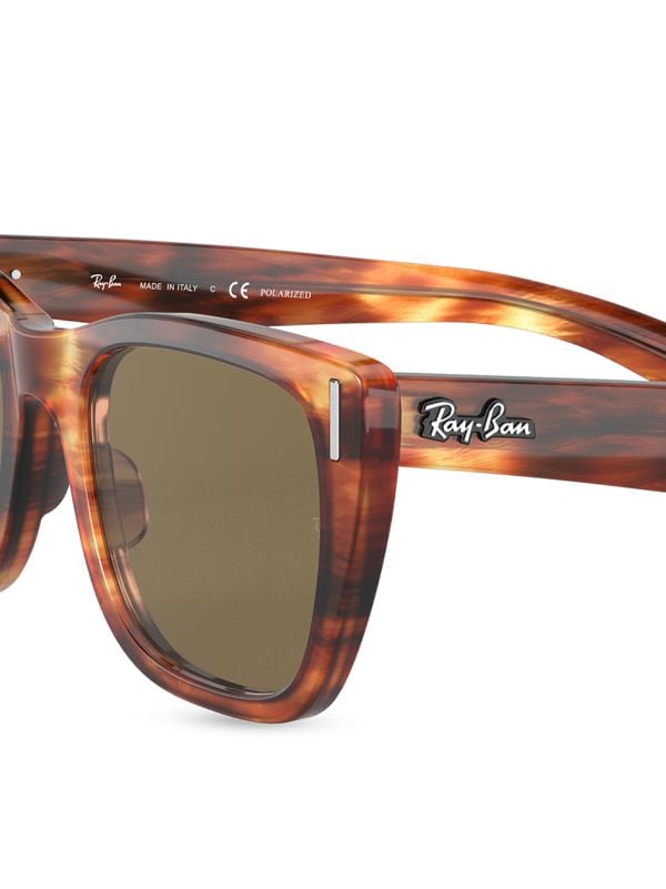 Ray-Ban Tortoiseshell Sunglasses - Farfetch