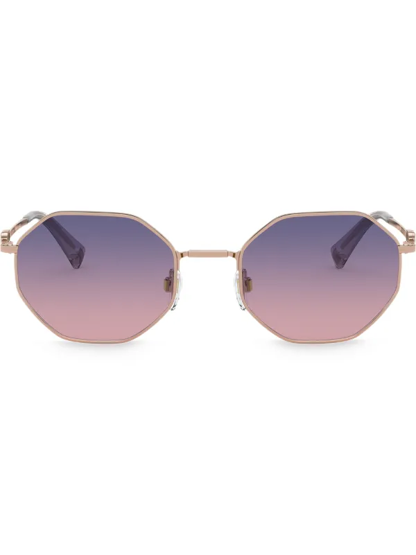 Valentino Eyewear Occhiali Da Sole Ottagonali VLOGO - Farfetch