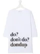 Image 1 of Dondup Kids slogan print t-shirt