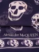 Alexander McQueen skull-print silk scarf