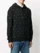 Saint Laurent eyelet detail hoodie