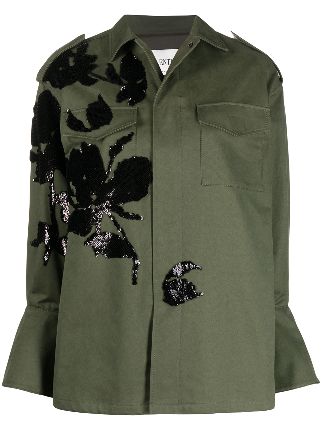 valentino army jacket