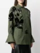 Valentino Bestickte Jacke im Military-Look