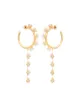 Image 1 of FENTY Crystal drop hoops