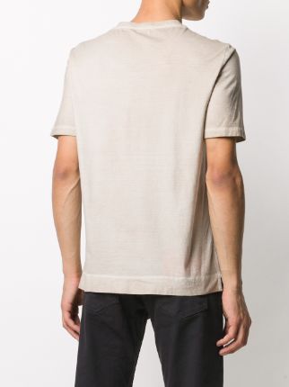 crew neck chest pocket T-shirt展示图