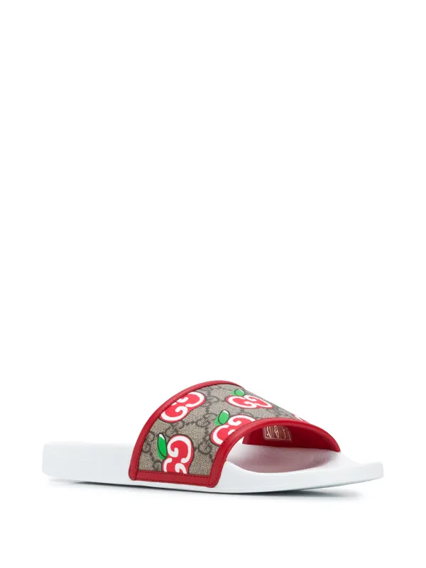 gucci apple slides