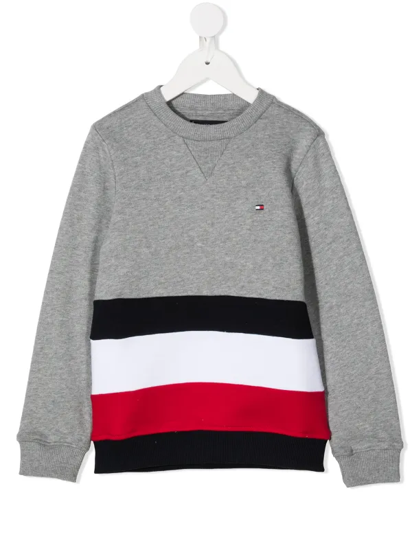 tommy hilfiger orange sweatshirt