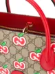 Gucci GG apple pattern tote