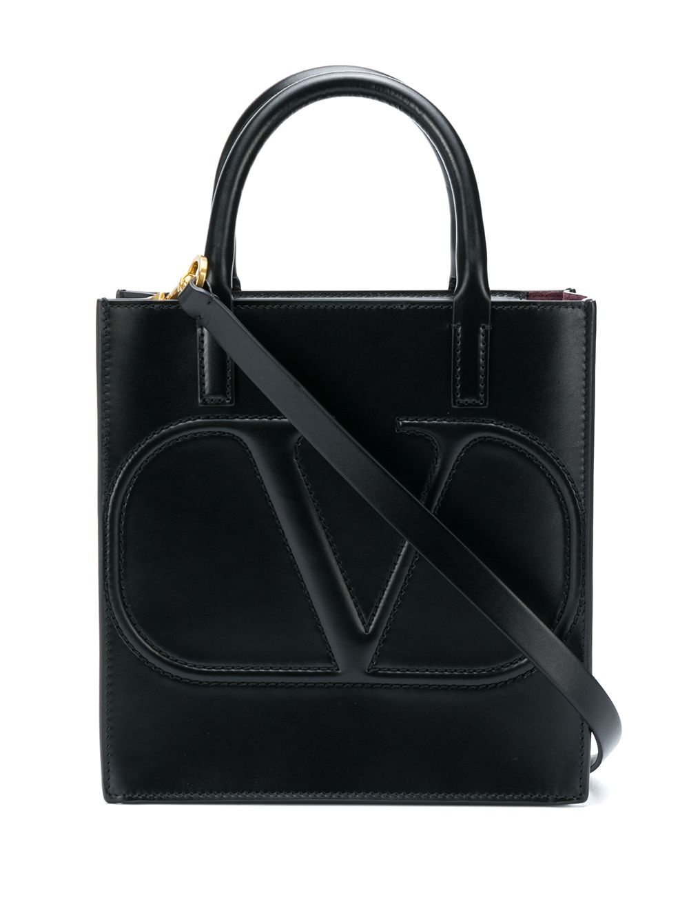 Valentino Vlogo Tote Bag - Purple Totes, Handbags - VAL366980