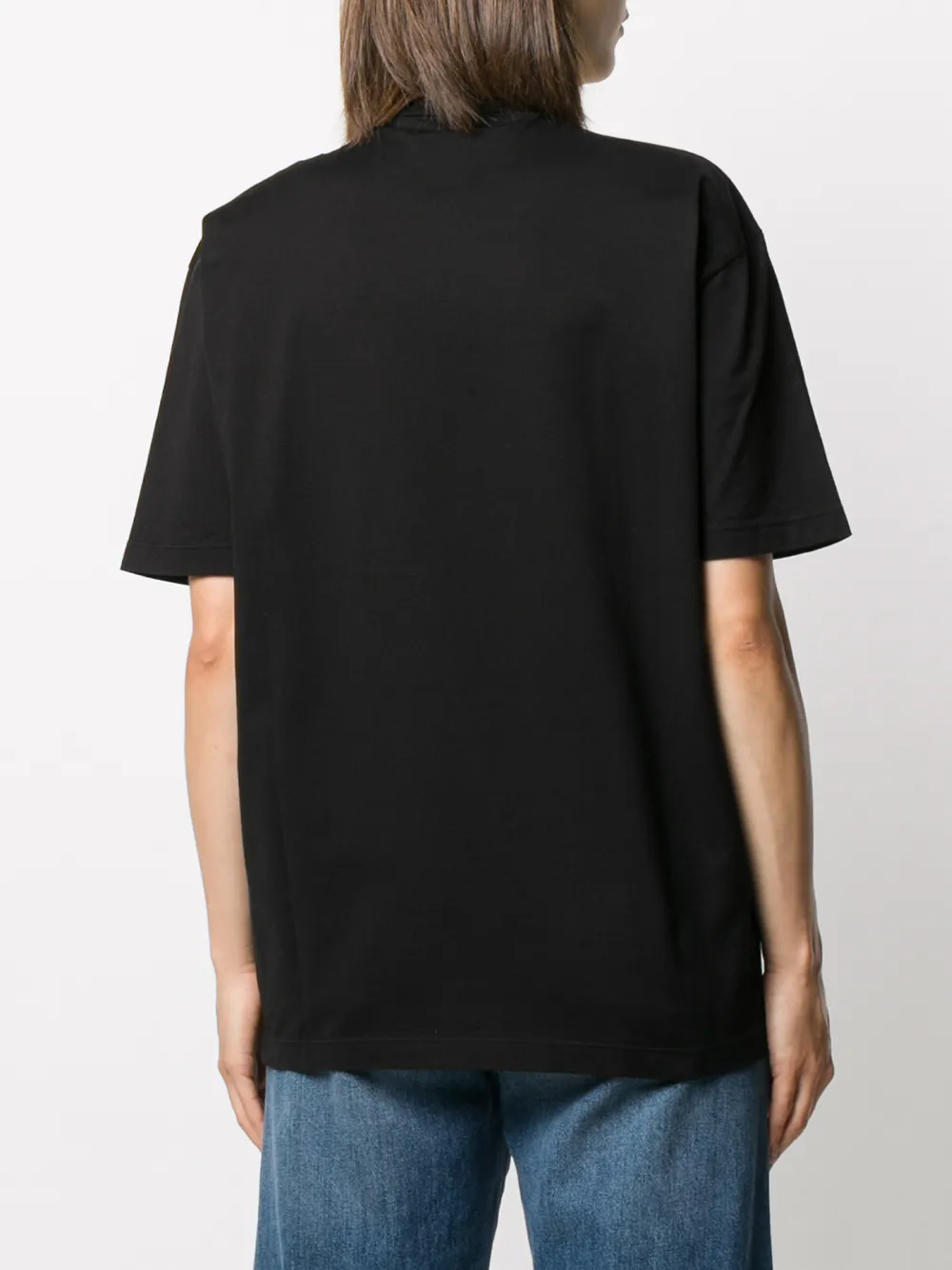DSQUARED2 T-shirt met logoprint Zwart