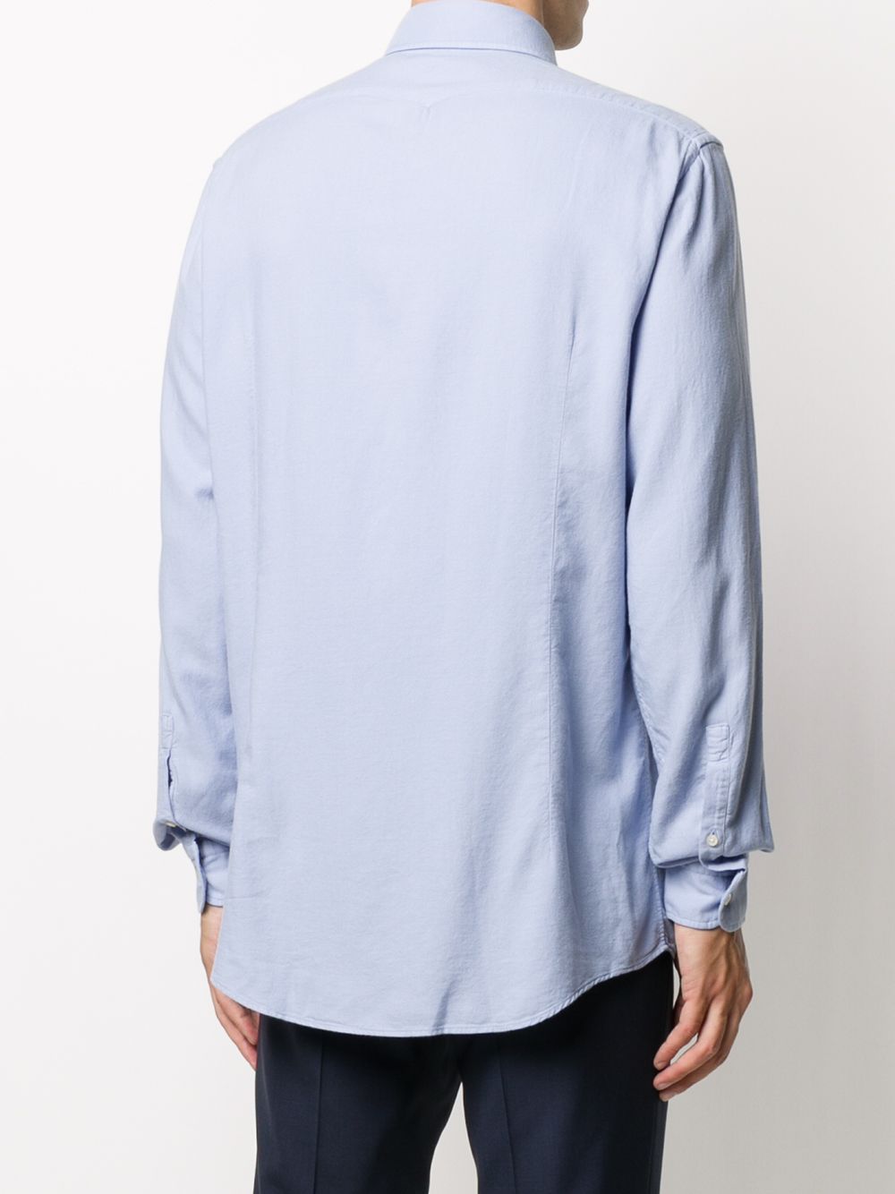 фото Massimo alba genova cotton voile shirt