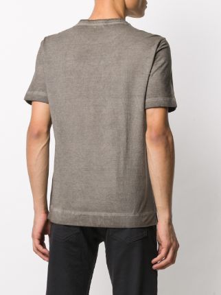 crew neck chest pocket T-shirt展示图