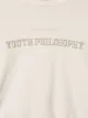 Brunello Cucinelli Kids embroidered logo cotton sweatshirt