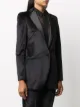 Hebe Studio textured longline blazer