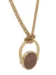 Isabel Marant stone pendant necklace