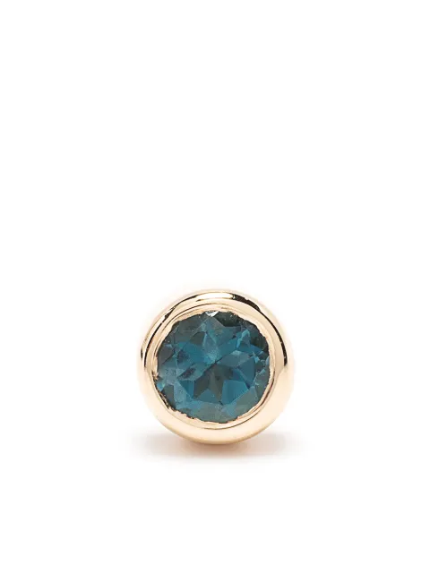 Maria Black 14kt yellow gold topaz Dot Mega stud earring