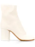 Maison Margiela Tabi 80mm leather ankle boots - Neutrals