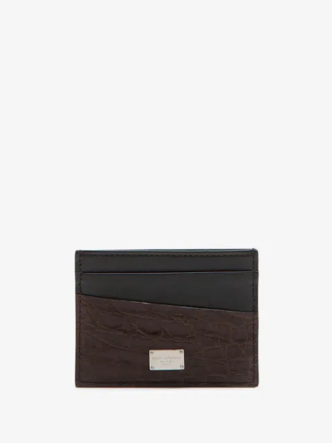 Dolce & Gabbana kortholder med logoplade og paneler