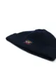 Paul & Shark logo embroidered beanie hat