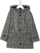 Image 1 of Brunello Cucinelli Kids houndstooth-check coat