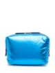 Image 2 of Karl Lagerfeld K/Ikonik metallic-print makeup bag