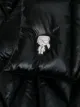 Karl Lagerfeld metallic-tone padded scarf