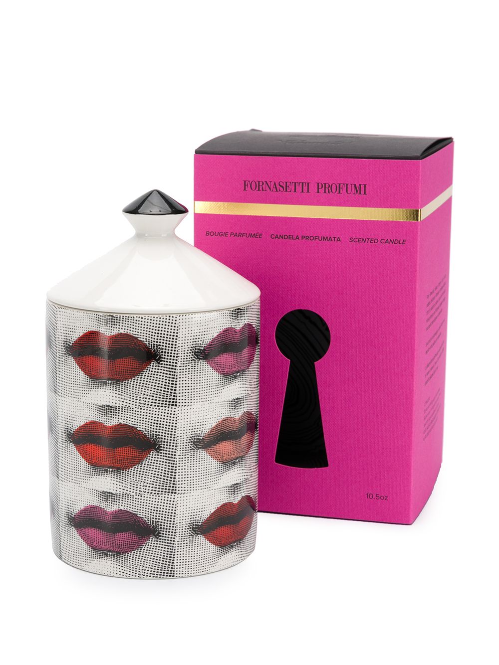 фото Fornasetti profumi ароматическая свеча rossetti