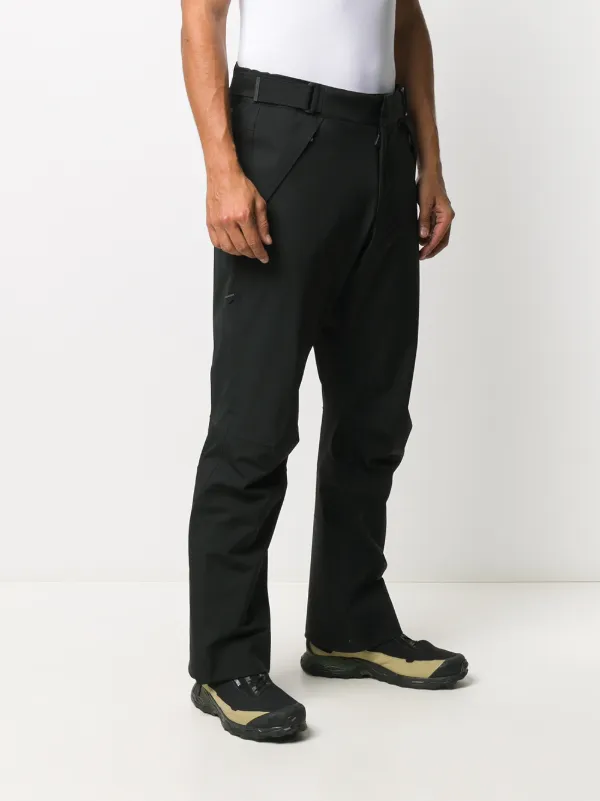 パンツ MONCLER GRENOBLE PANTS BLACK MONCLER GRENOBLE Straight-leg stretch-twill ski pants | NET