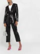 Image 2 of Karl Lagerfeld belted sequin-embellished jacket