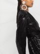 Karl Lagerfeld belted sequin-embellished jacket