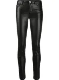 Karl Lagerfeld skinny metallic denim pants - Black