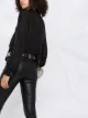 Karl Lagerfeld skinny metallic denim pants