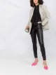 Image 2 of Karl Lagerfeld skinny metallic denim pants