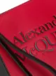 Alexander McQueen embossed logo colour block clutch