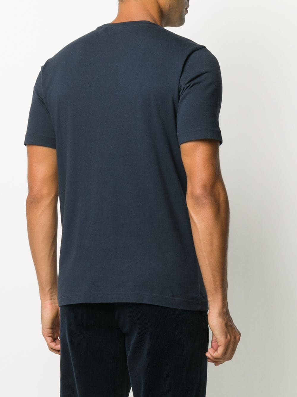Shop Aspesi Plain T-shirt In Blue