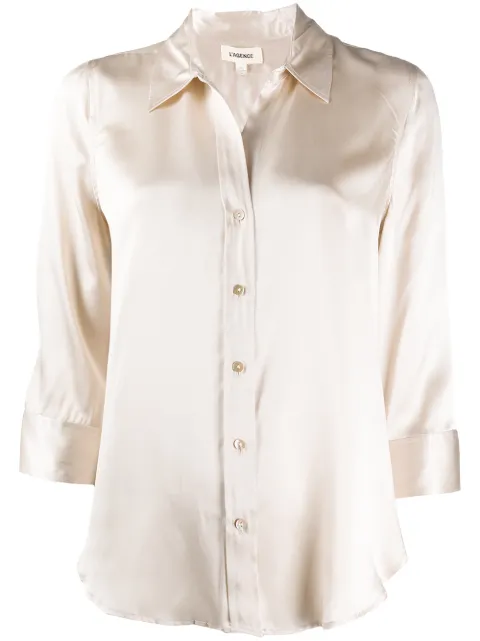 L'Agence camisa con botones