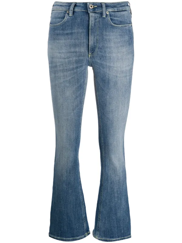 kick flare denim