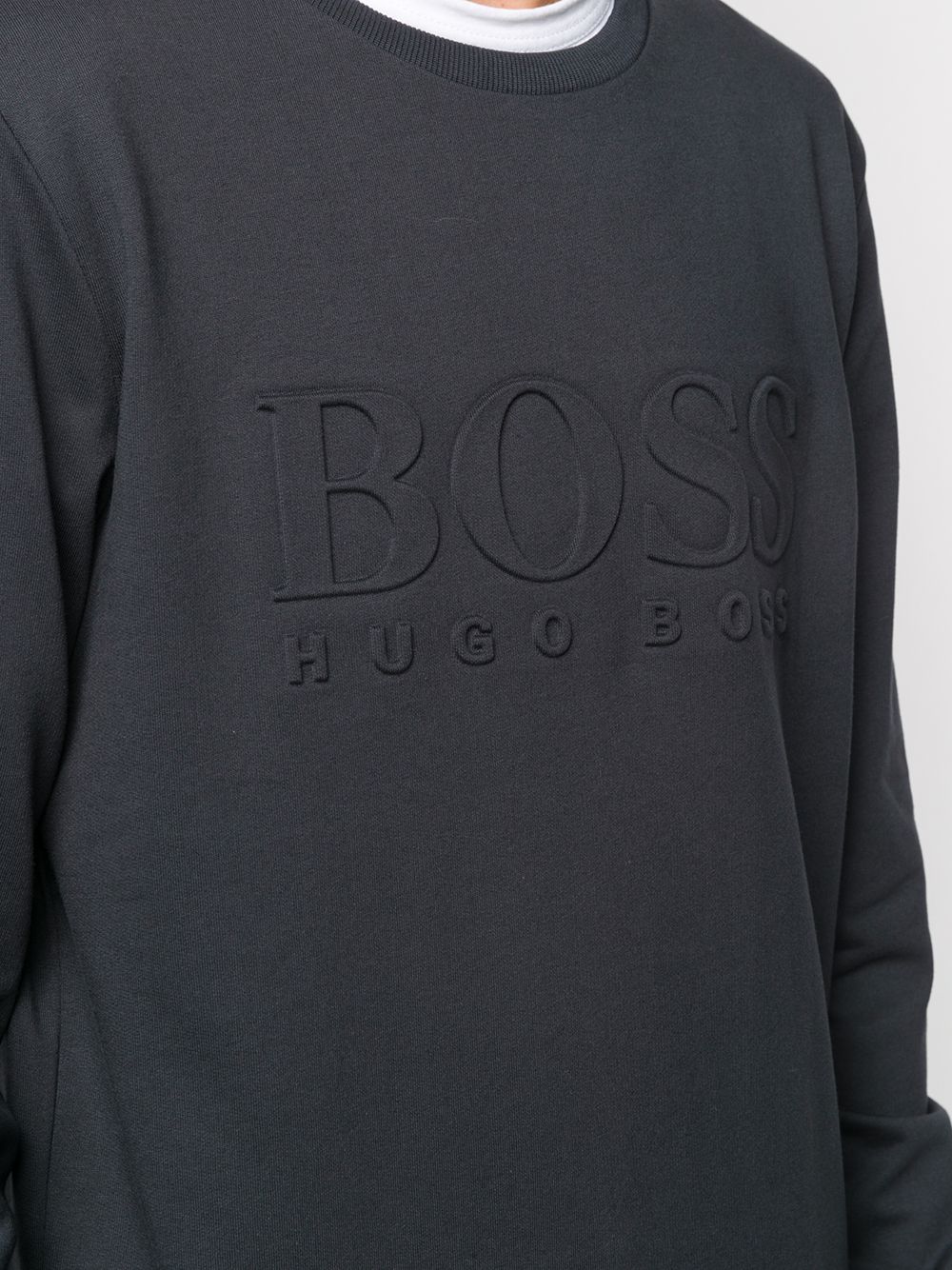 фото Boss hugo boss толстовка с тисненым логотипом