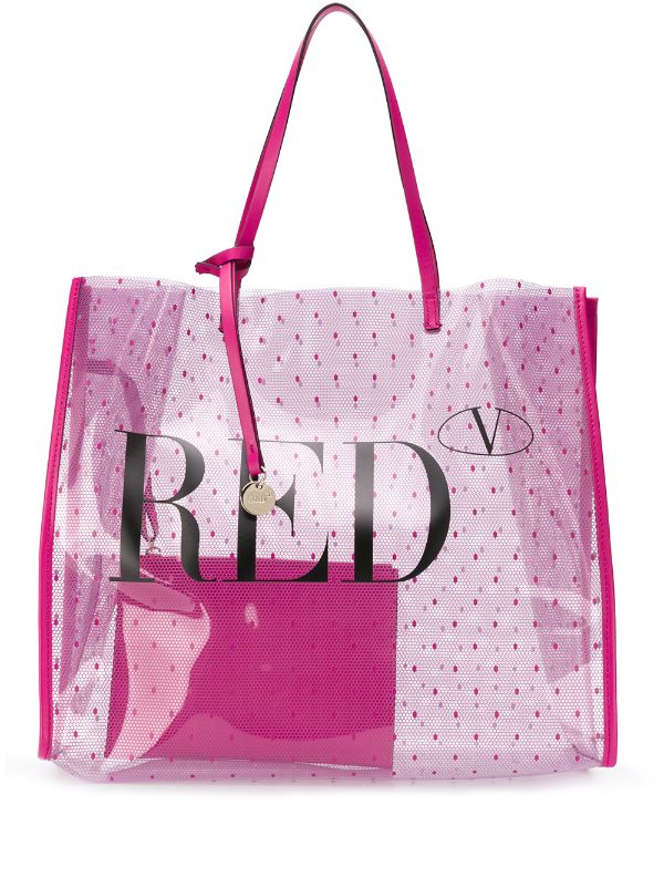 red valentino tote bag