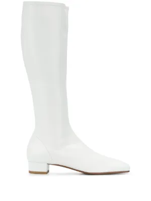 square tie zipped boots by BY FAR, available on farfetch.com for $893 Priyanka Chopra Shoes SIMILAR PRODUCT