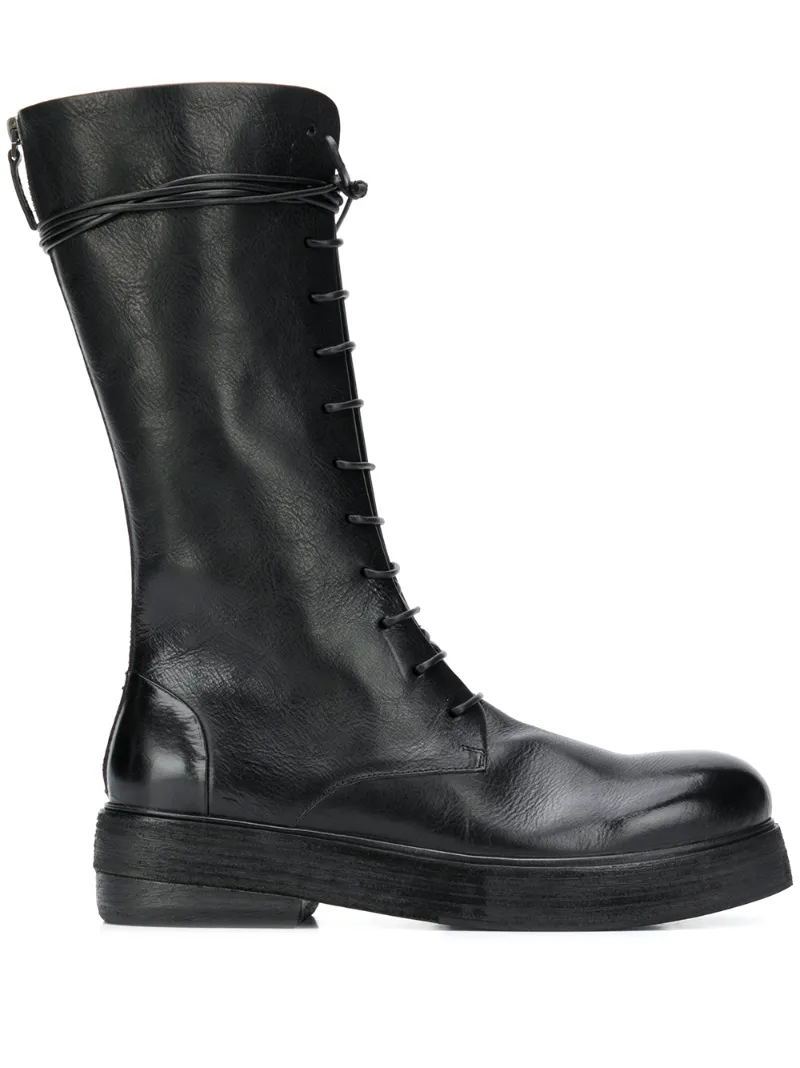 marsell lace up boots
