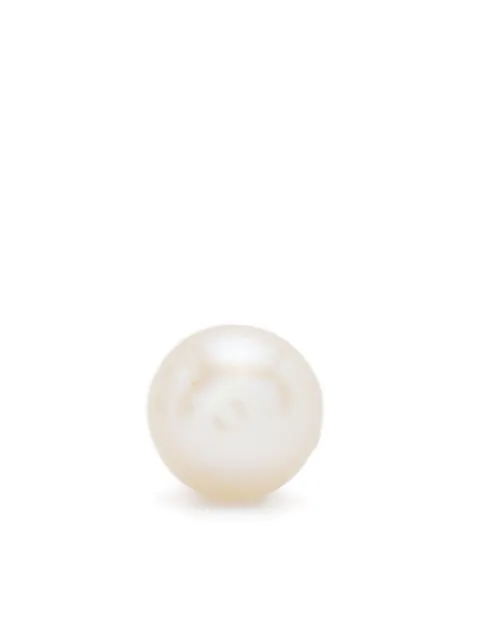 Maria Black 14kt yellow gold pearl 2mm Gouette stud earring
