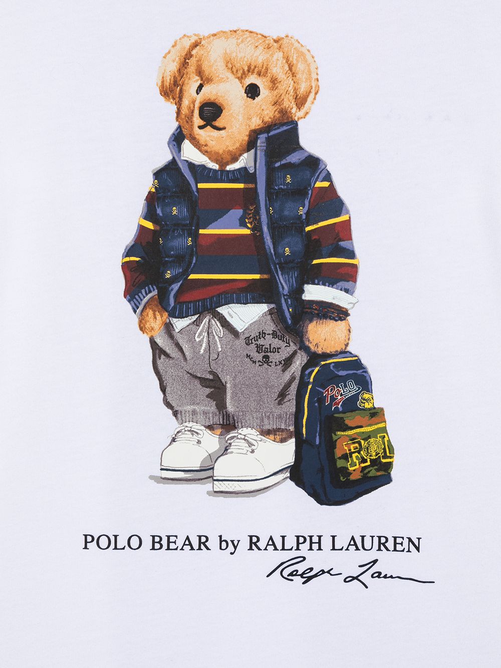 фото Ralph lauren kids толстовка toy bear