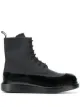 Image 1 of Alexander McQueen lace-up flatform boots