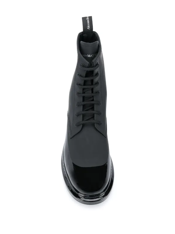 lace up flatform boots