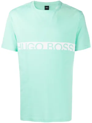 hugo boss turquoise t shirt