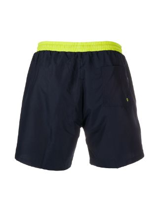 contrasting waistband swim shorts展示图